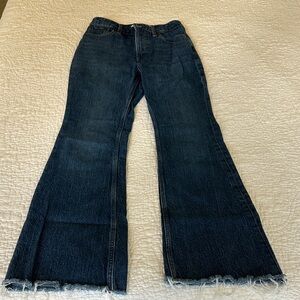 Abercrombie & Fitch Dark Wash Flare Jeans